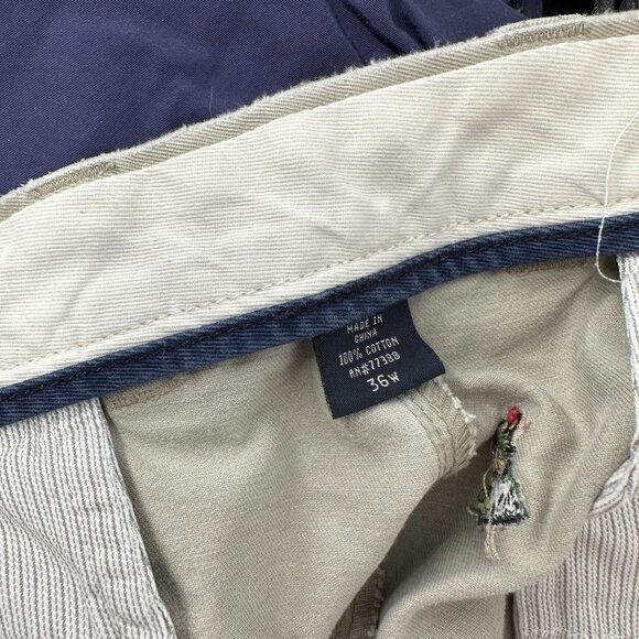 J.crew Men's Khaki‎ Destroyed Shorts Hulu Girl Size 36W - Picture 4 of 7